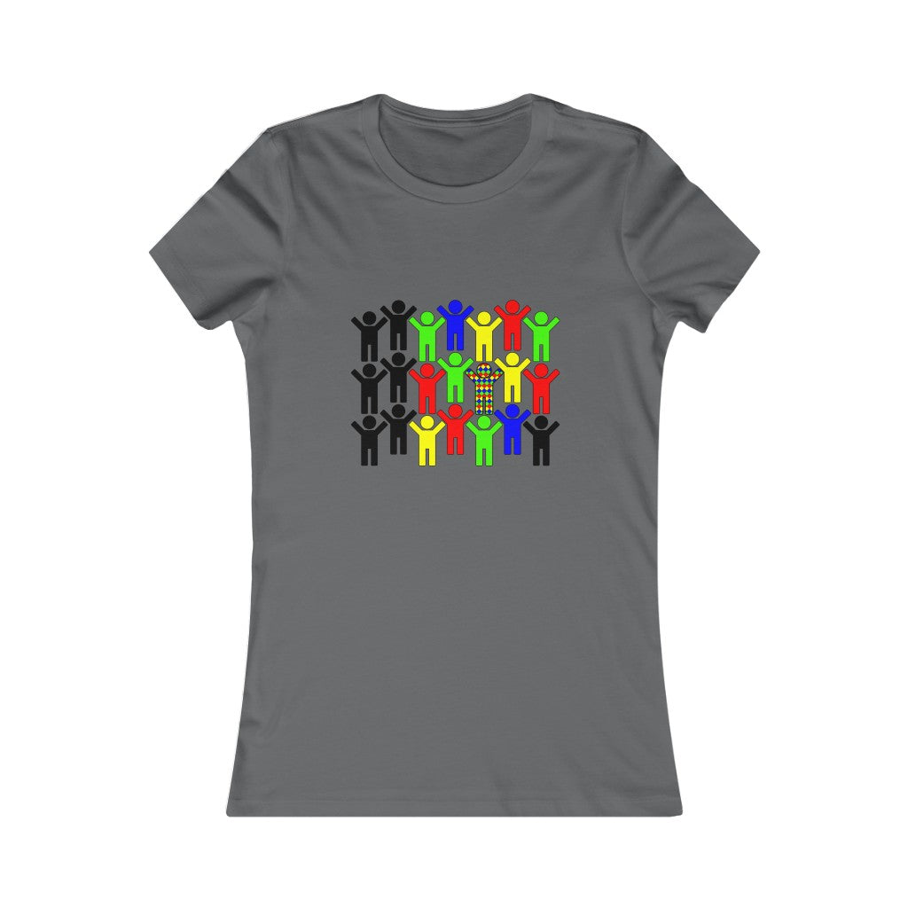 Women's Favorite Tee "Change the World by changing yourself"