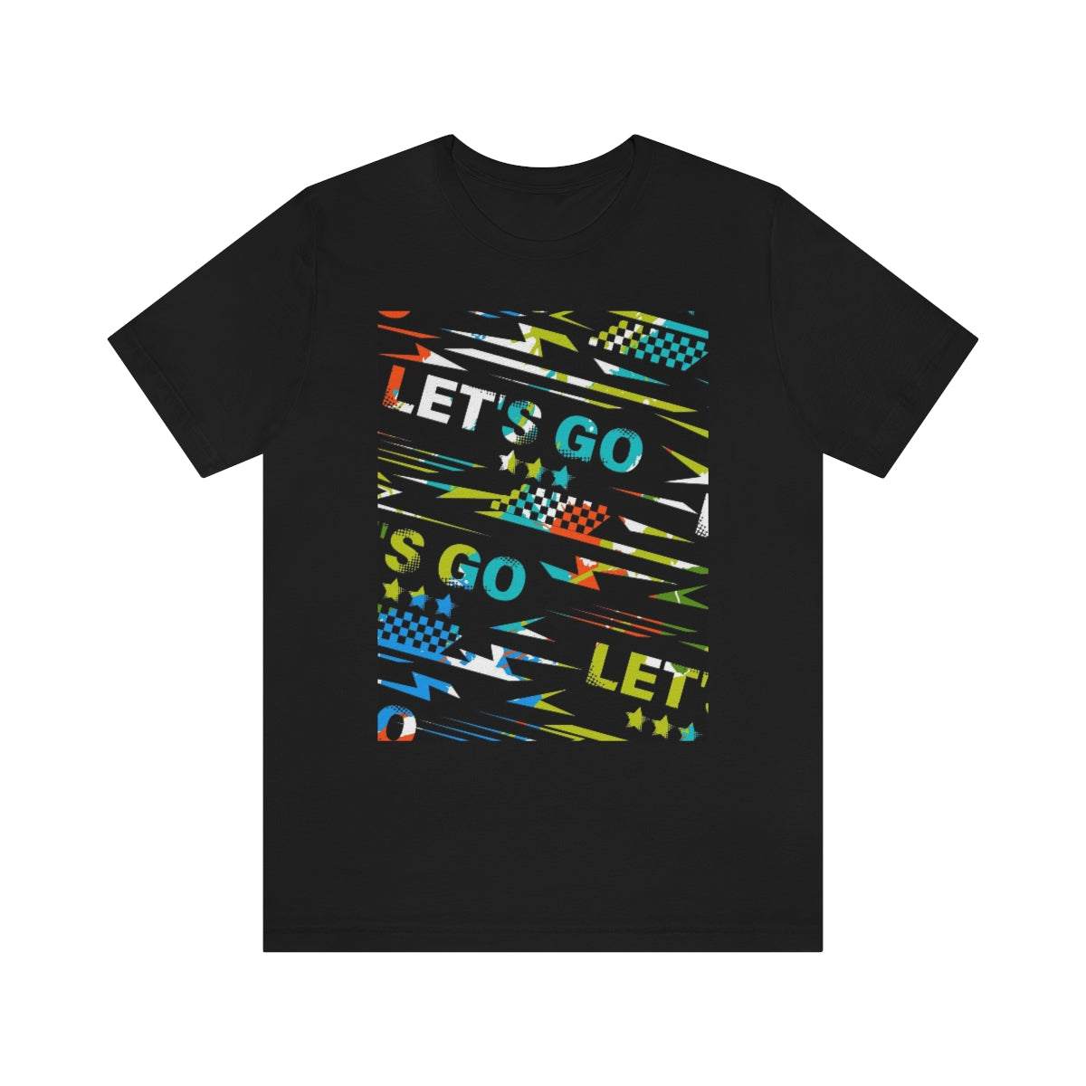 Unisex Jersey Short Sleeve Tee "Let's go"