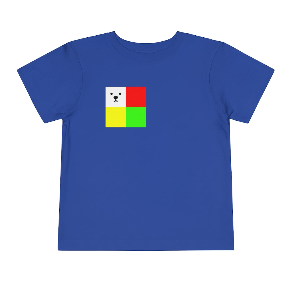 Kids Short Sleeve Tee "CuBeArea middle logo"