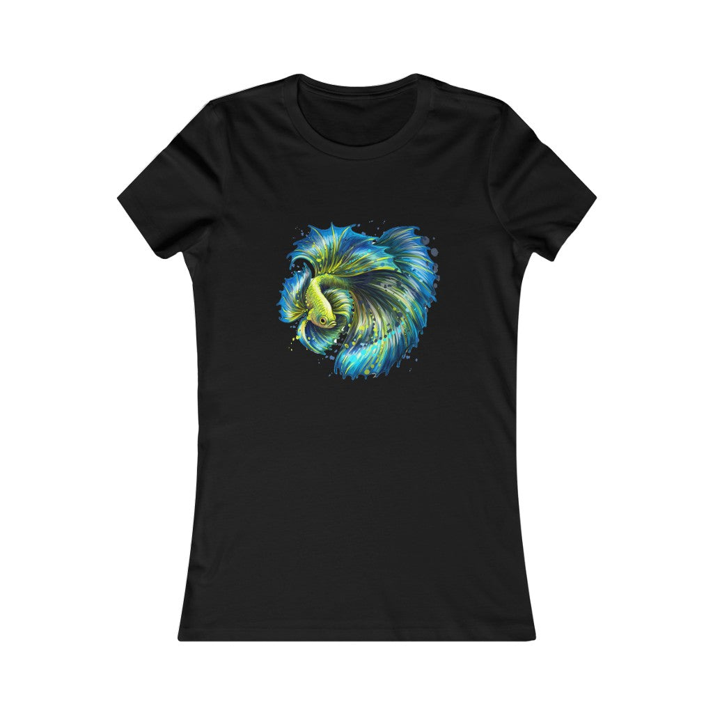 Women's Favorite Tee "Colorful tropical fish"