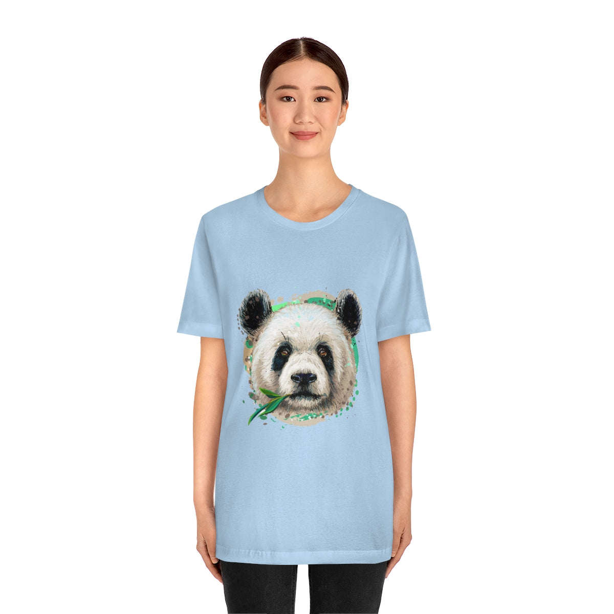 Unisex Jersey Short Sleeve Tee "Colorful panda"