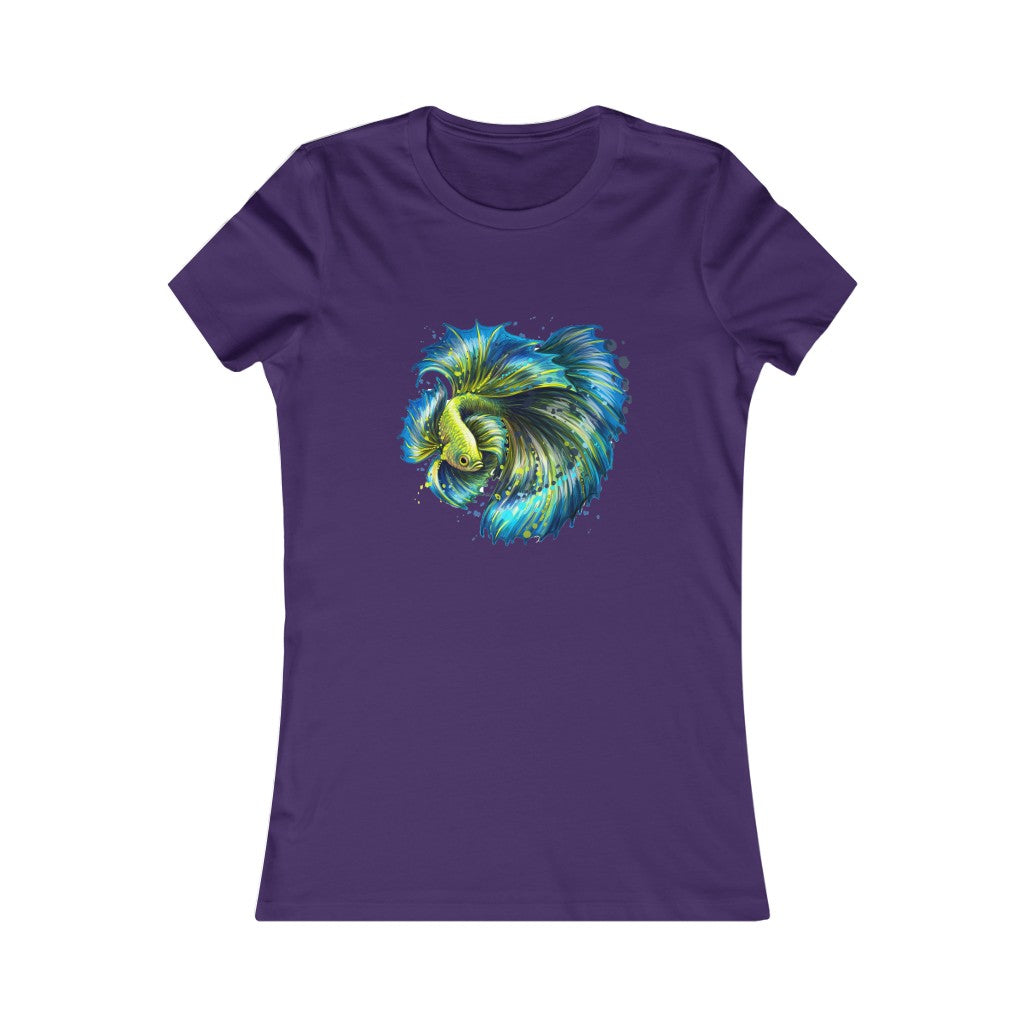 Women's Favorite Tee "Colorful tropical fish"