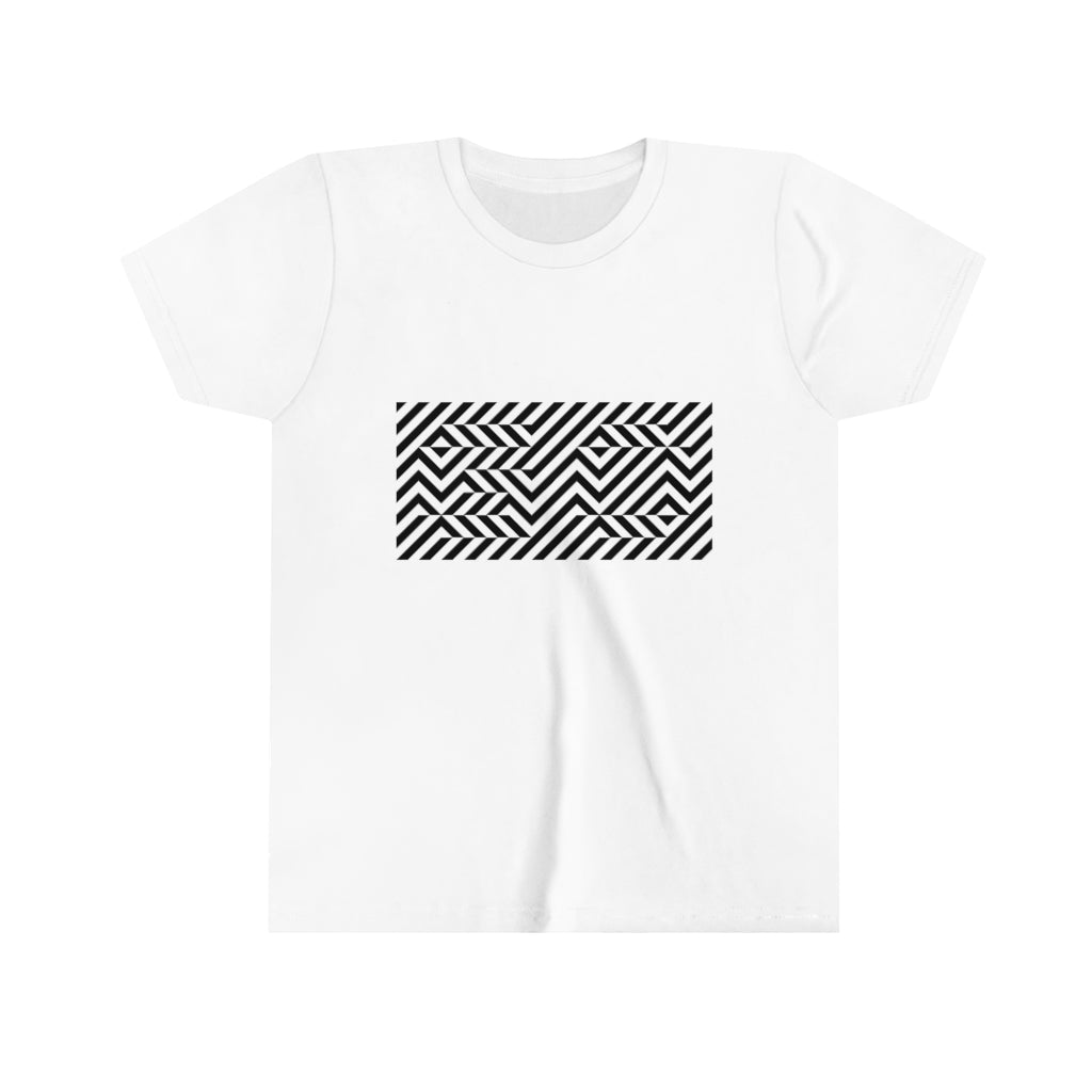Youth Short Sleeve Tee "Optical illusion GO"