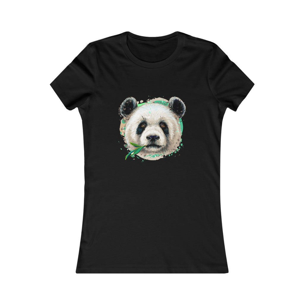 Women's Favorite Tee "Colorful panda"