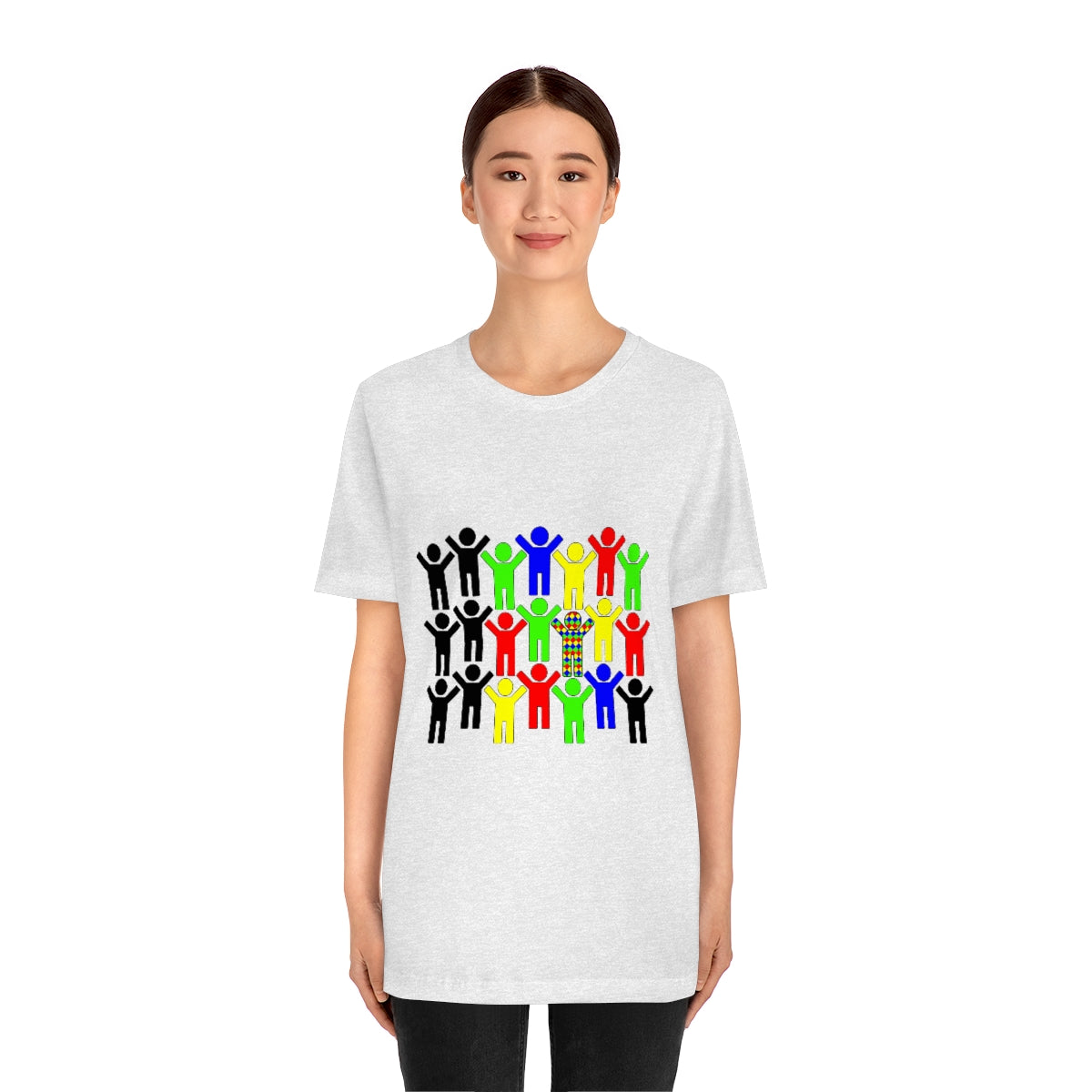 Unisex Jersey Short Sleeve Tee "Change the World by changing yourself"