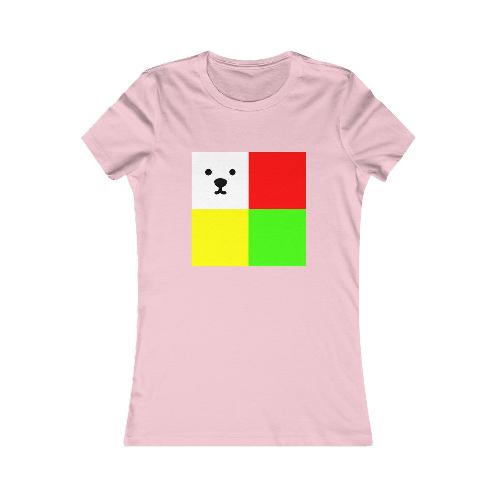 Women's Favorite Tee "CuBeArea big logo"