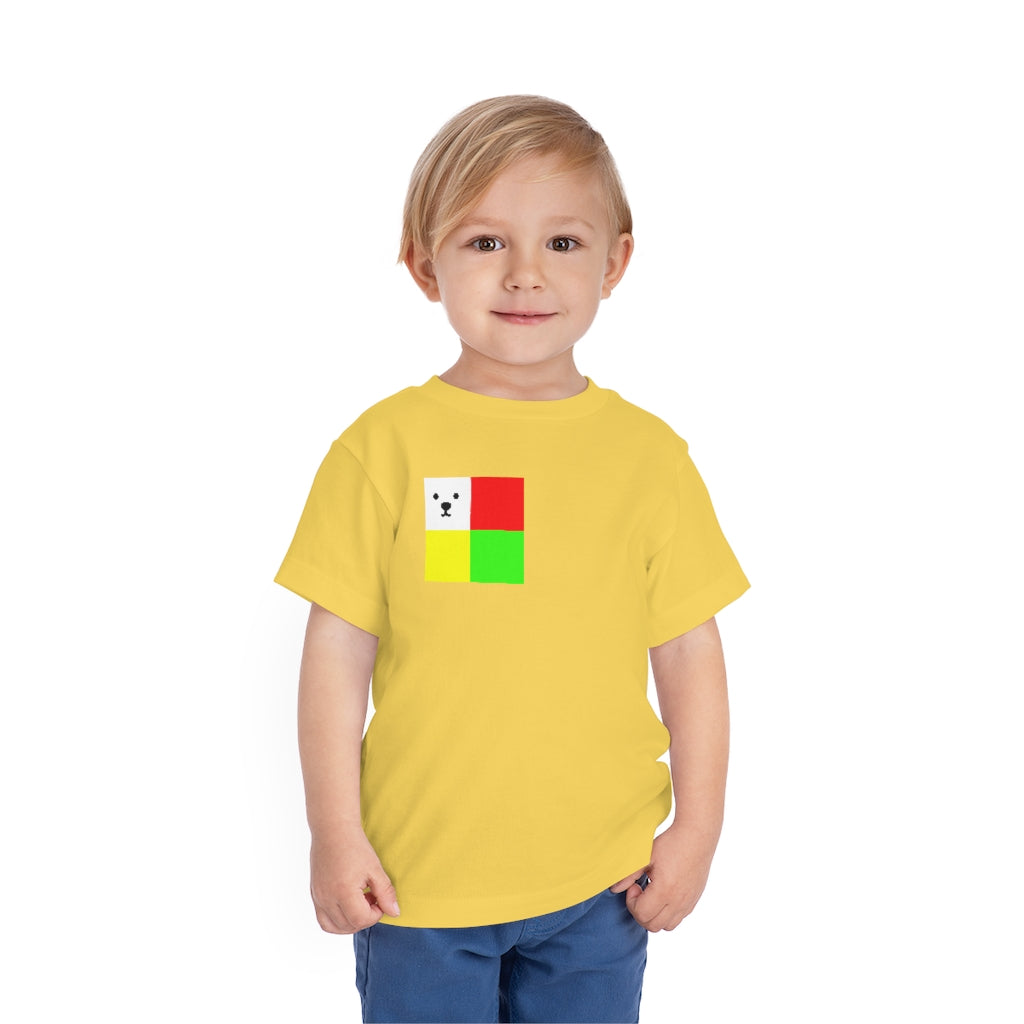 Kids Short Sleeve Tee "CuBeArea middle logo"