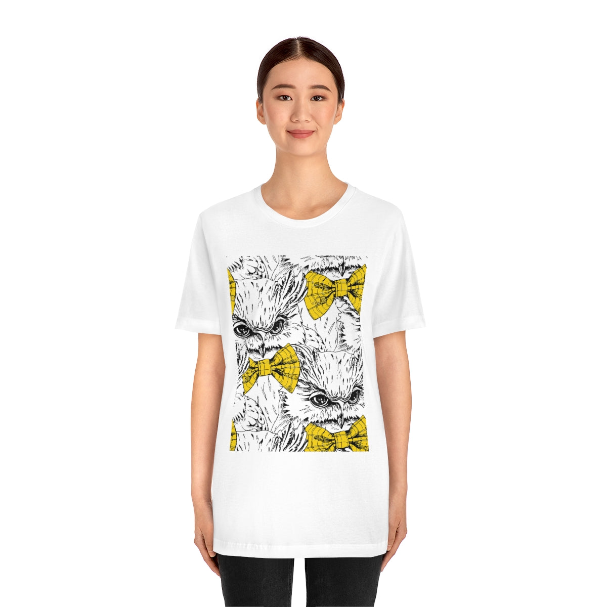 Unisex Jersey Short Sleeve Tee "Owls"
