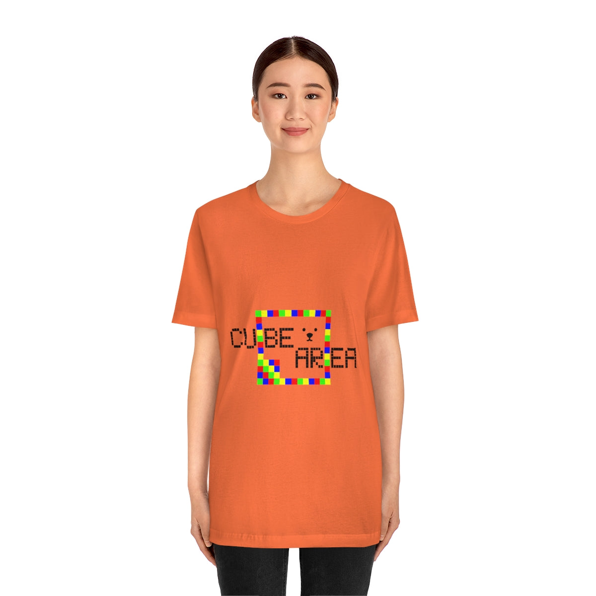 Unisex Jersey Short Sleeve Tee "CuBeArea"