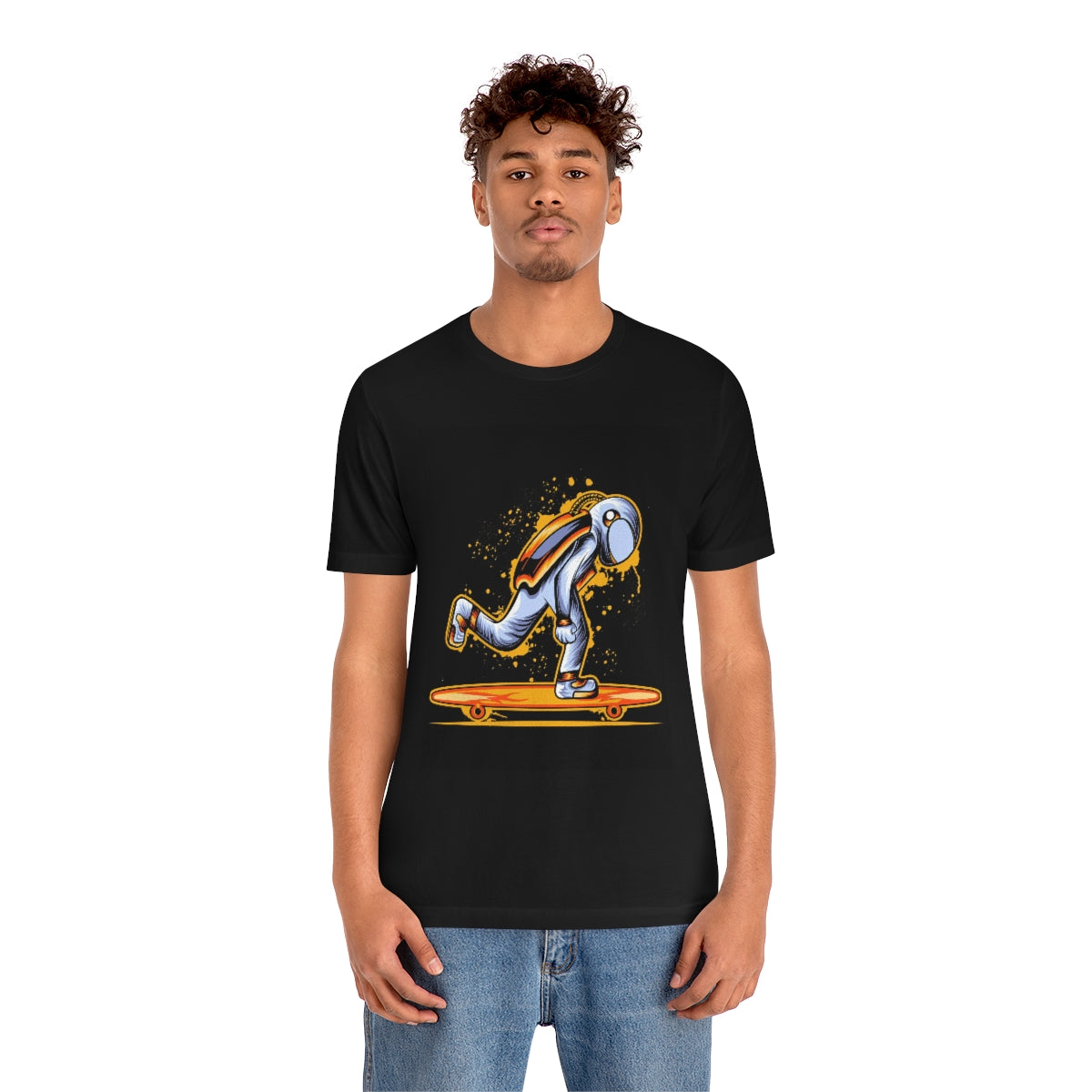 Unisex Jersey Short Sleeve Tee "Skateboarding"