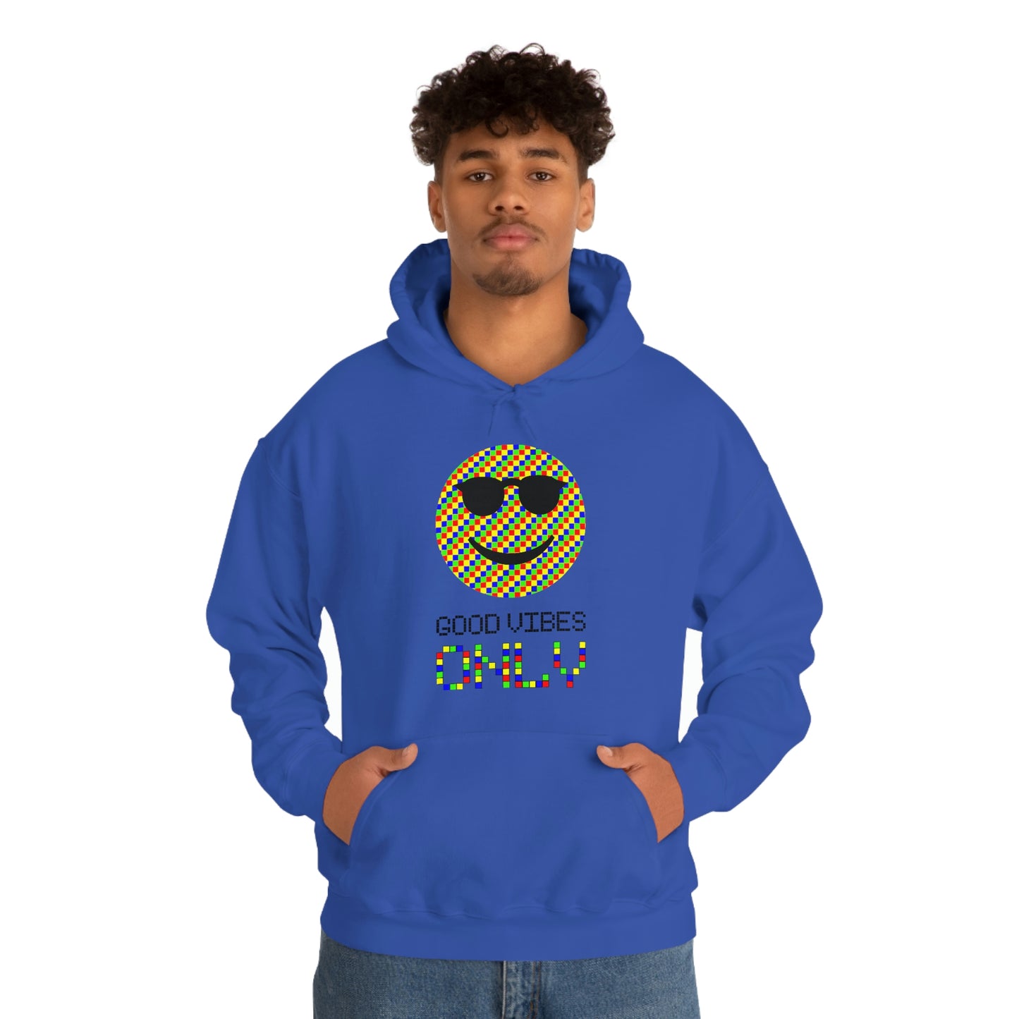 Unisex Heavy Blend™ Hooded Sweatshirt "Good vibes only"