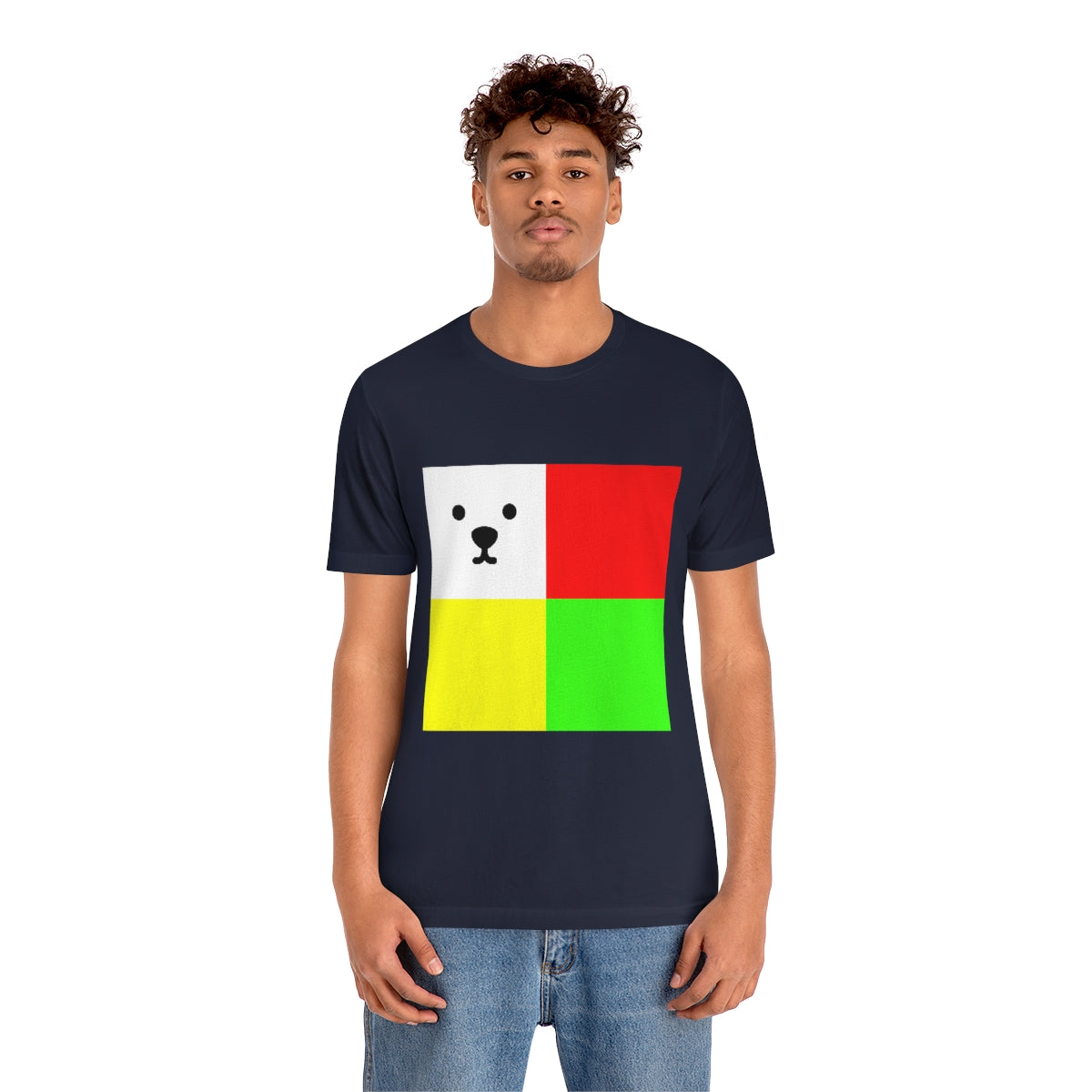 Unisex Jersey Short Sleeve Tee "CuBeArea big logo"
