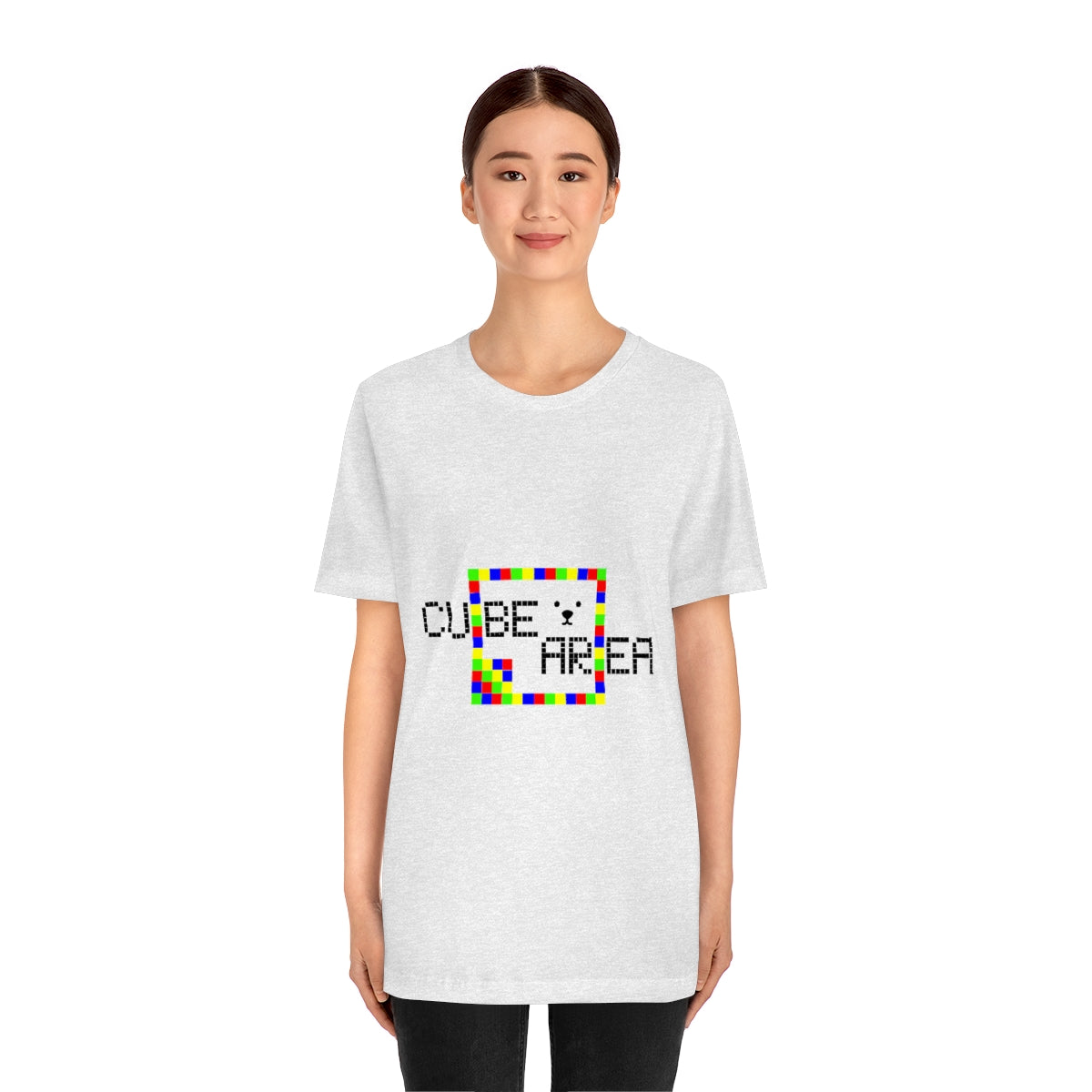 Unisex Jersey Short Sleeve Tee "CuBeArea"