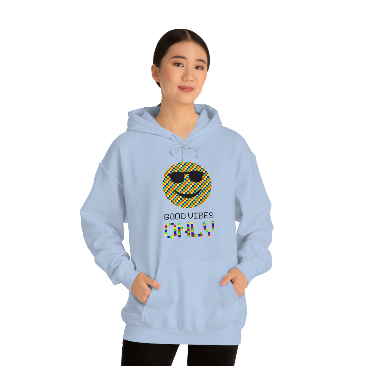 Unisex Heavy Blend™ Hooded Sweatshirt "Good vibes only"