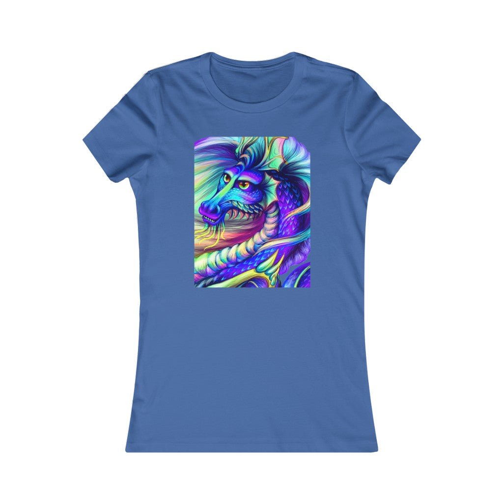 Women's Favorite Tee "Multi-colored dragon"