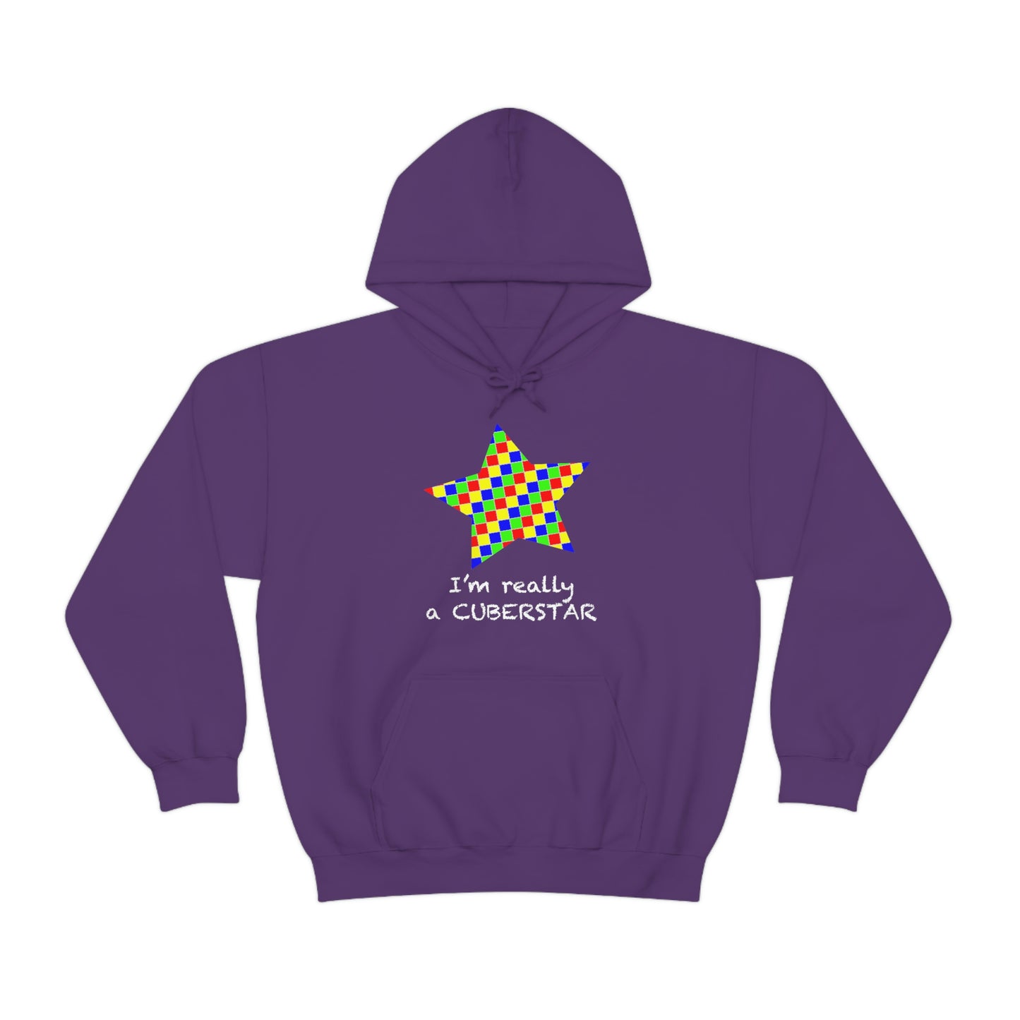 Unisex Heavy Blend™ Hooded Sweatshirt "I'm really a cuberstar"