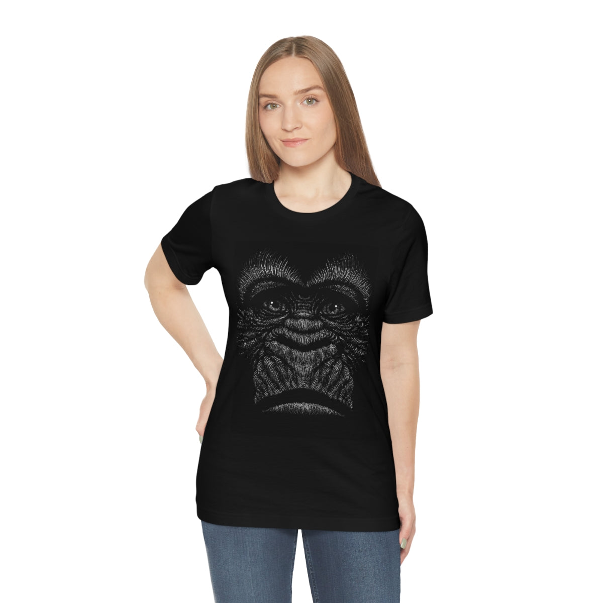 Unisex Jersey Short Sleeve Tee "Gorilla"
