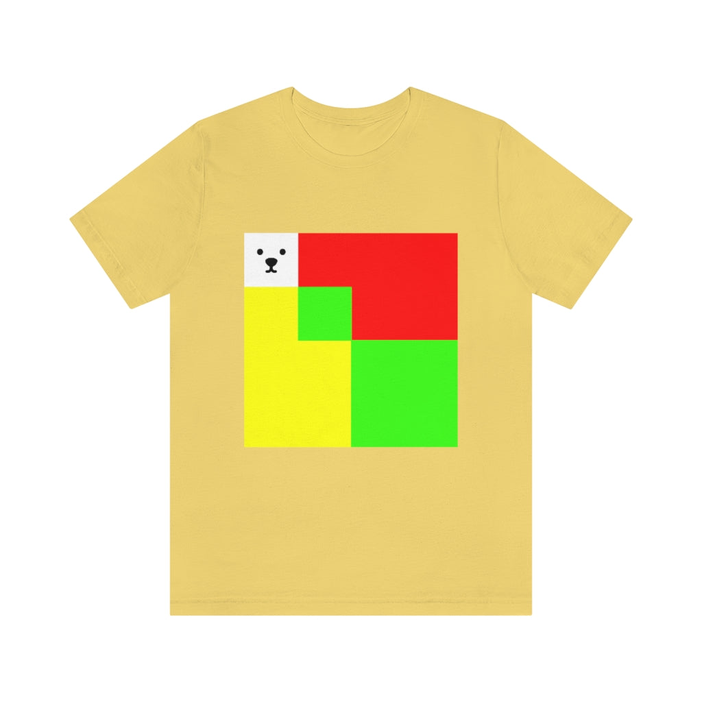 Unisex Jersey Short Sleeve Tee "CuBeArea abstract"