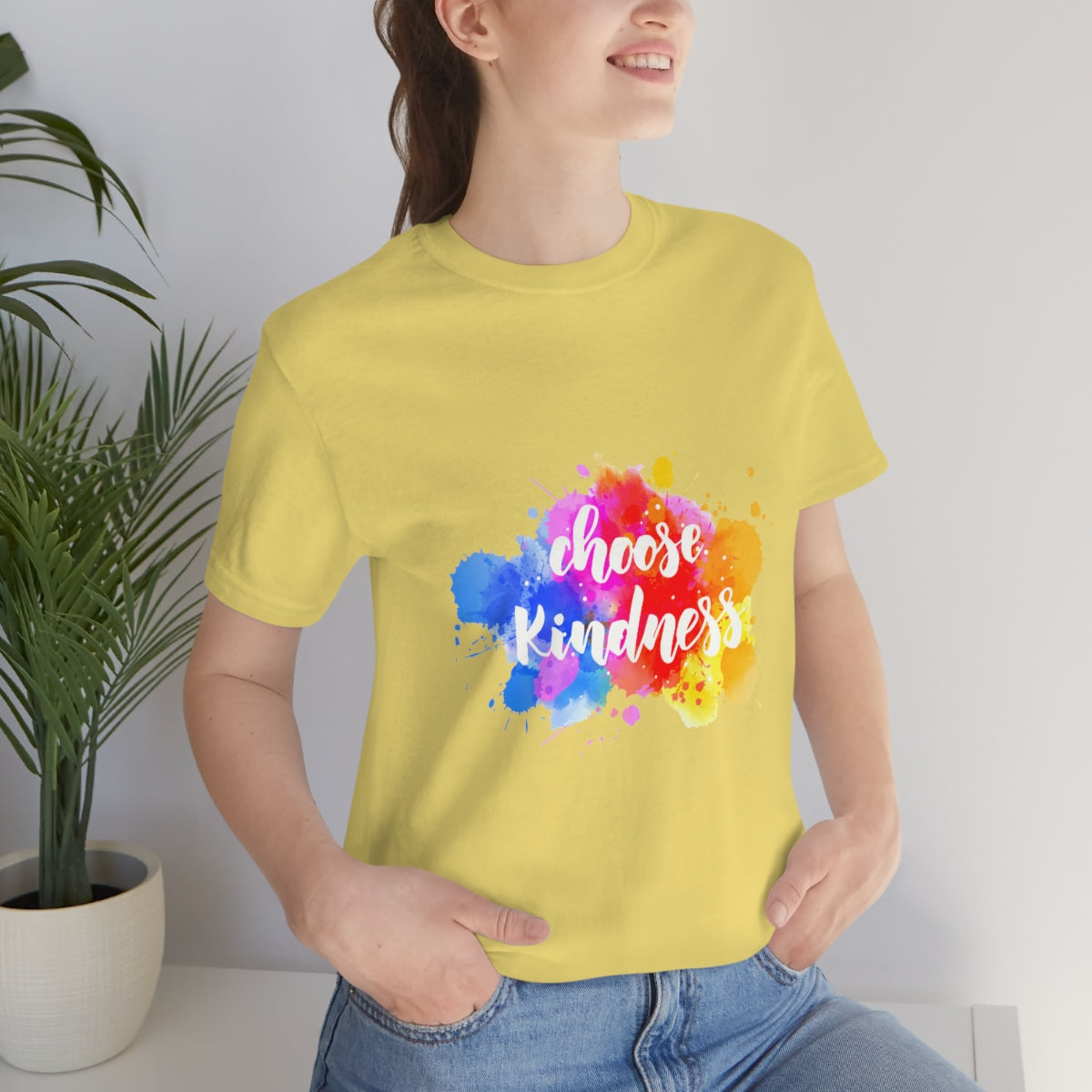 Unisex Jersey Short Sleeve Tee "Pink shirt DAY Choose kindness"