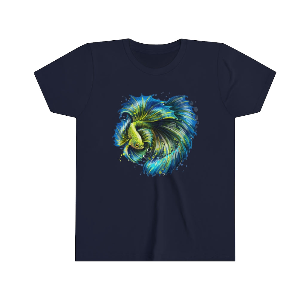 Youth Short Sleeve Tee "Colorful tropical fish"