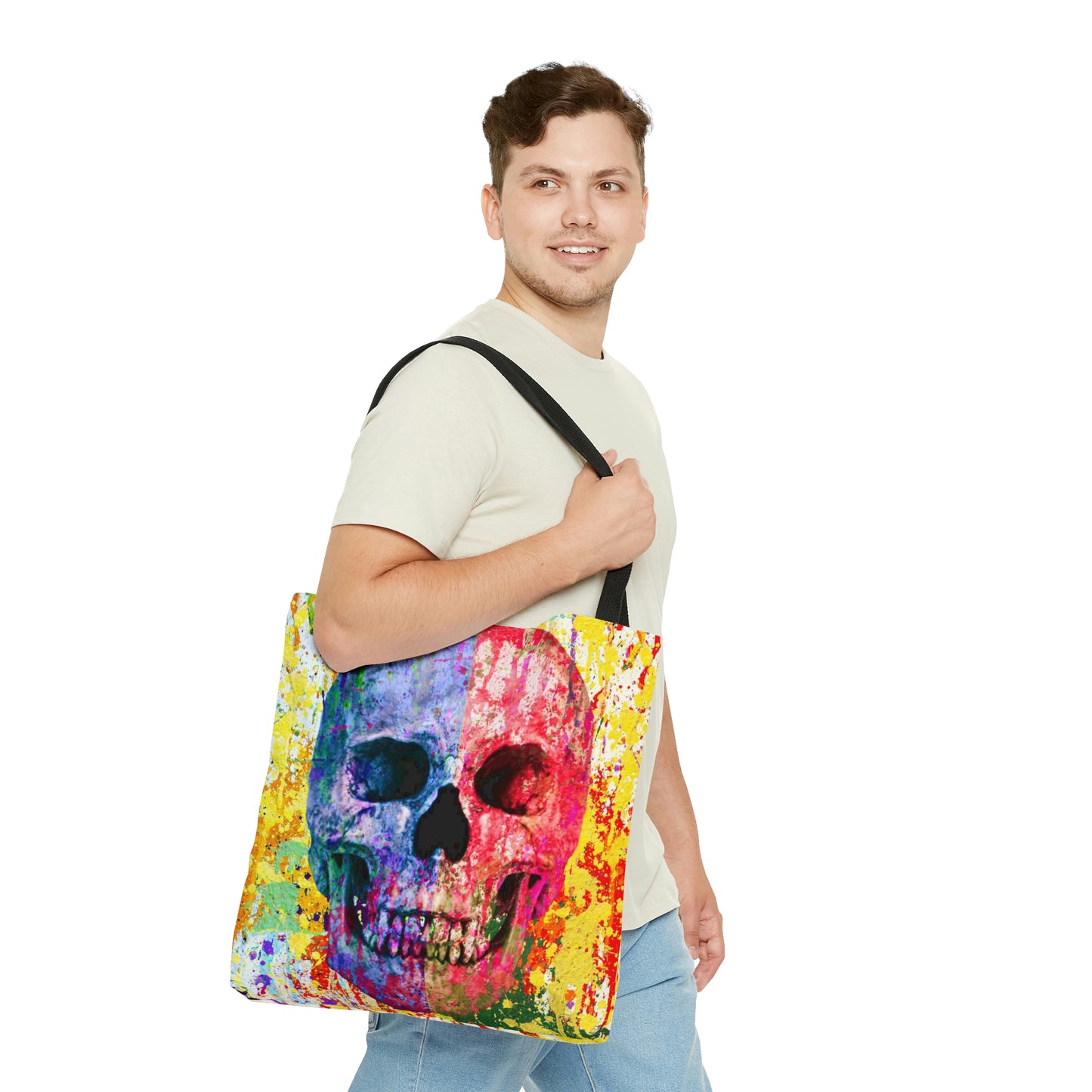 AOP Tote Bag "Skull"