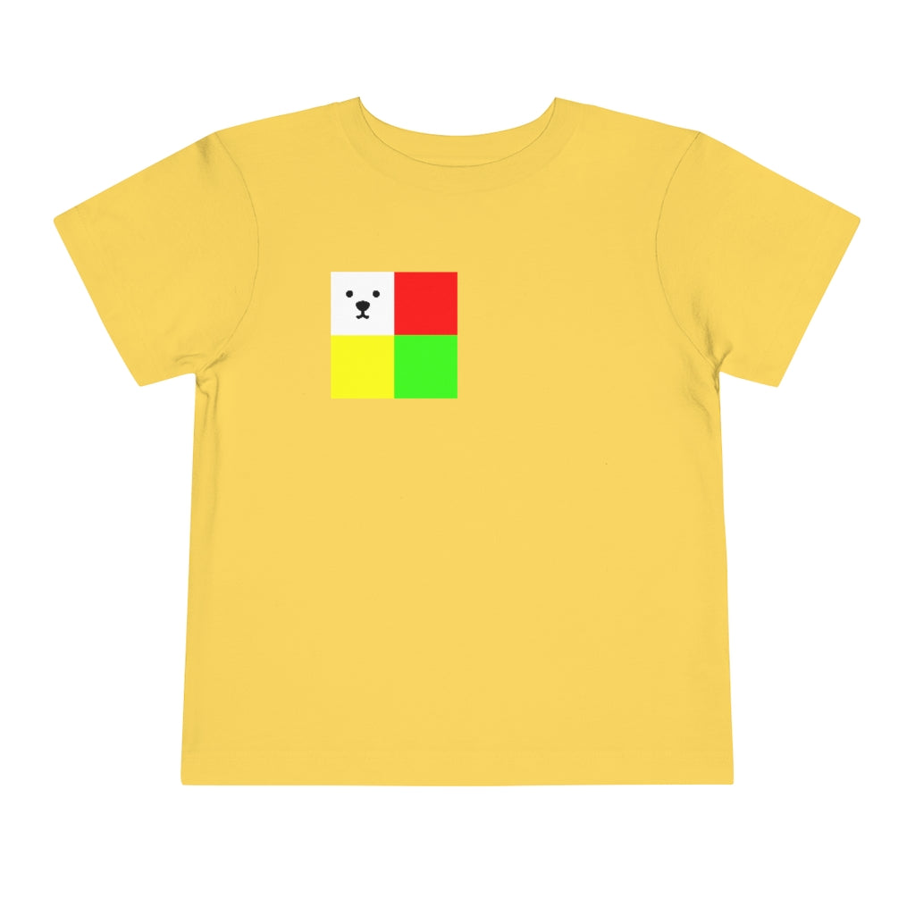 Kids Short Sleeve Tee "CuBeArea middle logo"