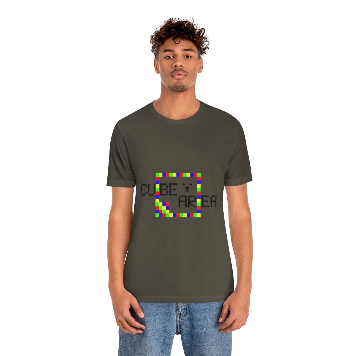 Unisex Jersey Short Sleeve Tee "CuBeArea"