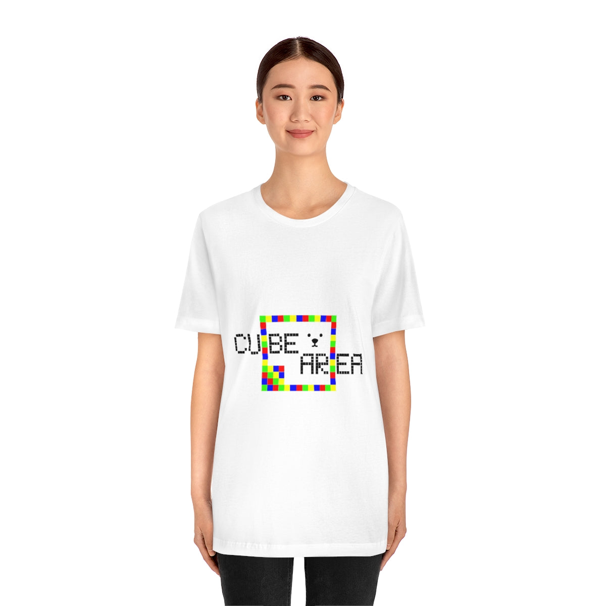 Unisex Jersey Short Sleeve Tee "CuBeArea"