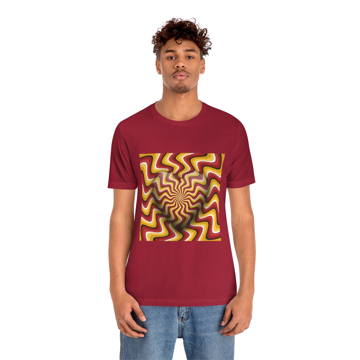 Unisex Jersey Short Sleeve Tee "Optical illusion Heart"
