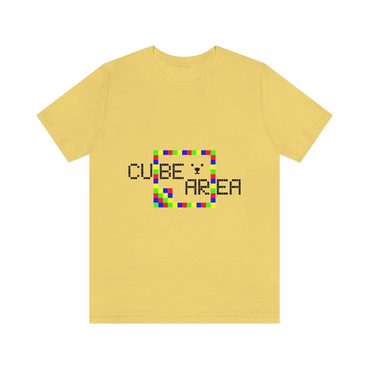 Unisex Jersey Short Sleeve Tee "CuBeArea"