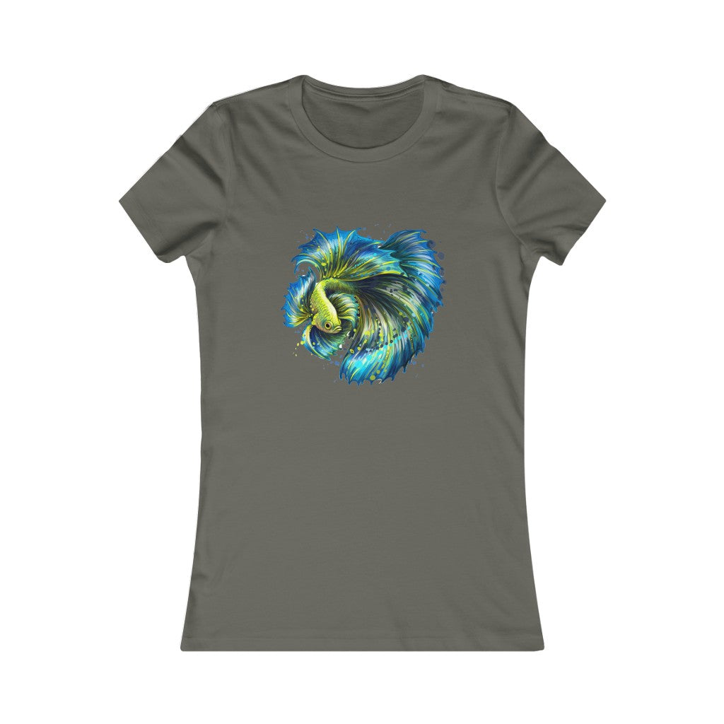 Women's Favorite Tee "Colorful tropical fish"