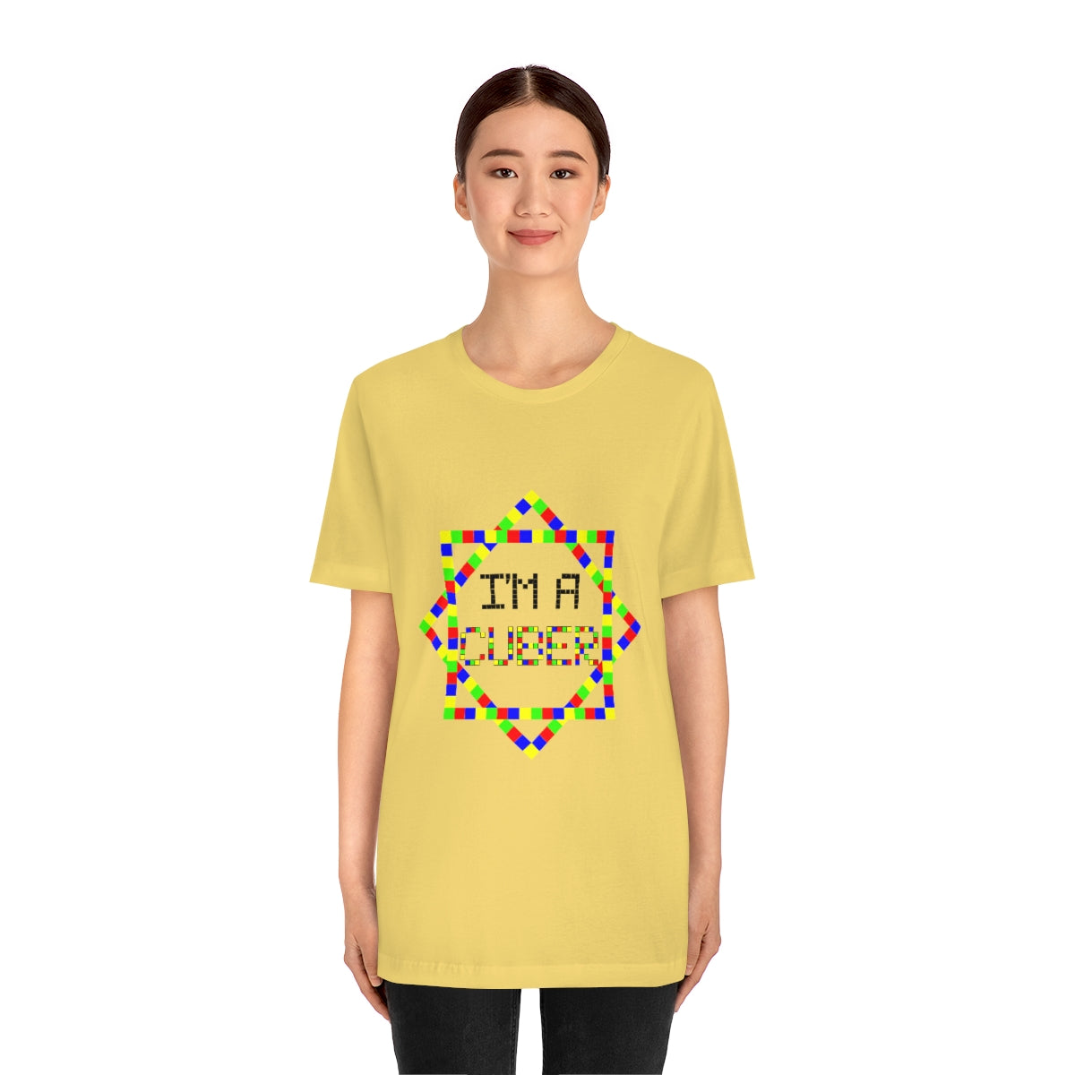 Unisex Jersey Short Sleeve Tee "I'm a cuber"