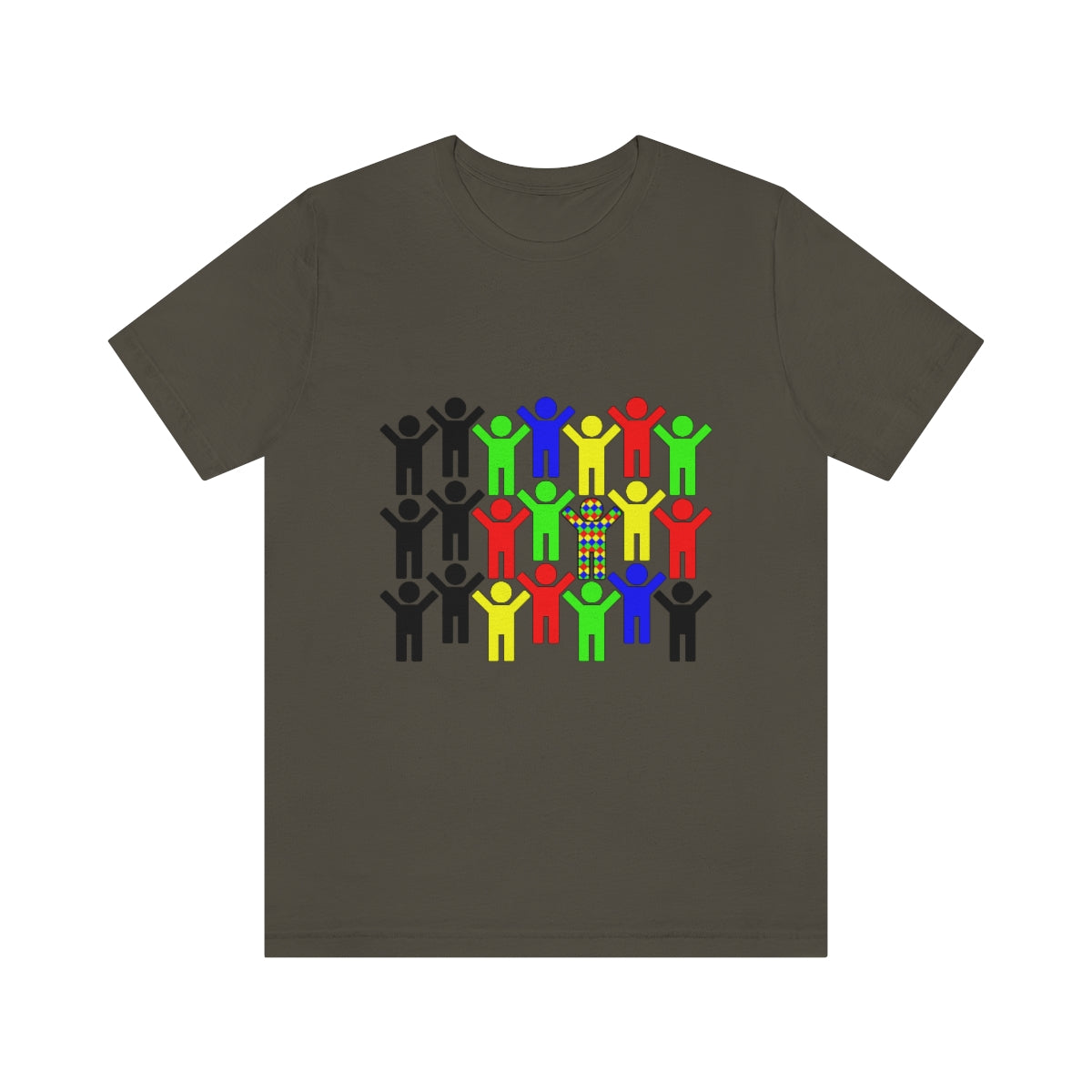Unisex Jersey Short Sleeve Tee "Change the World by changing yourself"