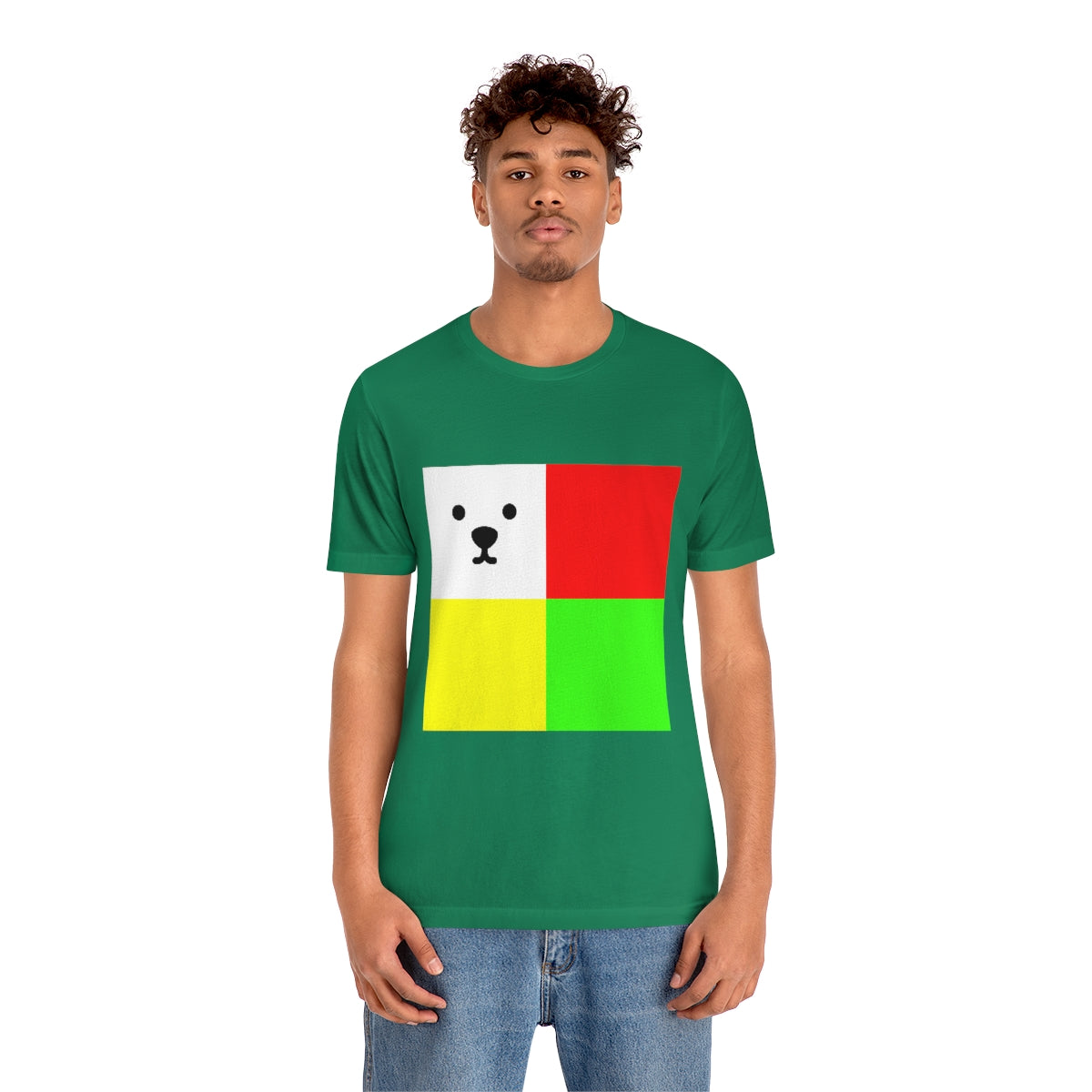 Unisex Jersey Short Sleeve Tee "CuBeArea big logo"