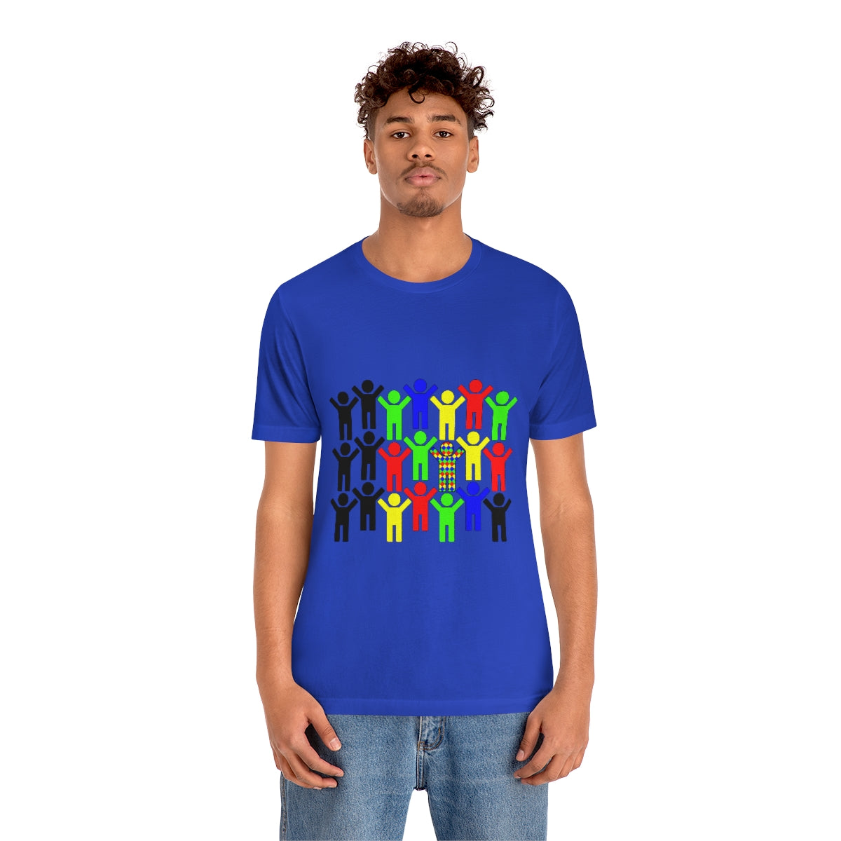 Unisex Jersey Short Sleeve Tee "Change the World by changing yourself"