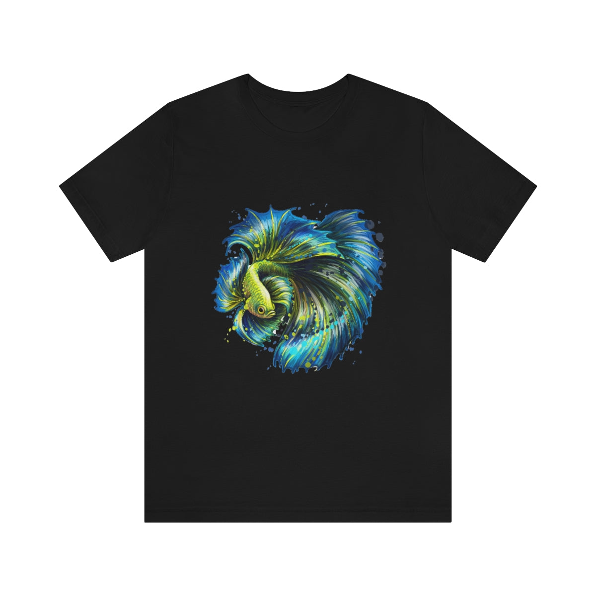 Unisex Jersey Short Sleeve Tee "Colorful tropical fish"