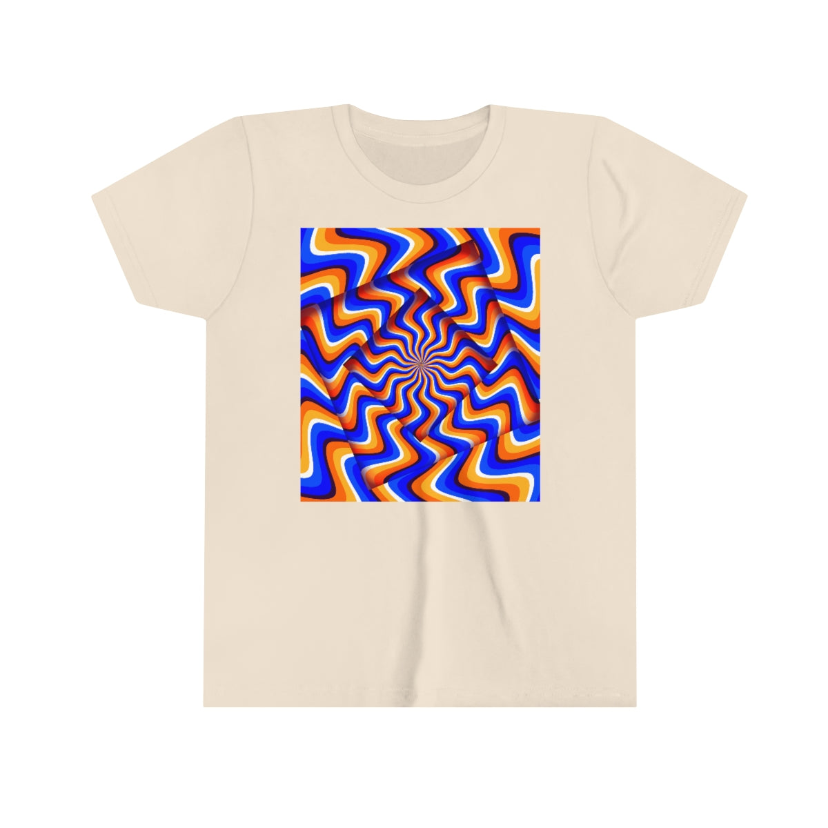 Youth Short Sleeve Tee "Optical illusion Abstract turned frames"
