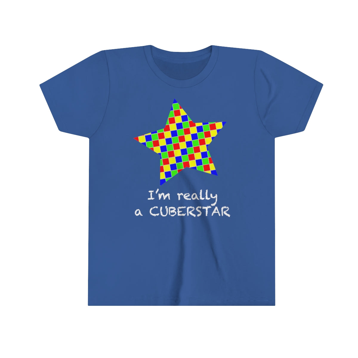Youth Short Sleeve Tee "I'm really a cuberstar"