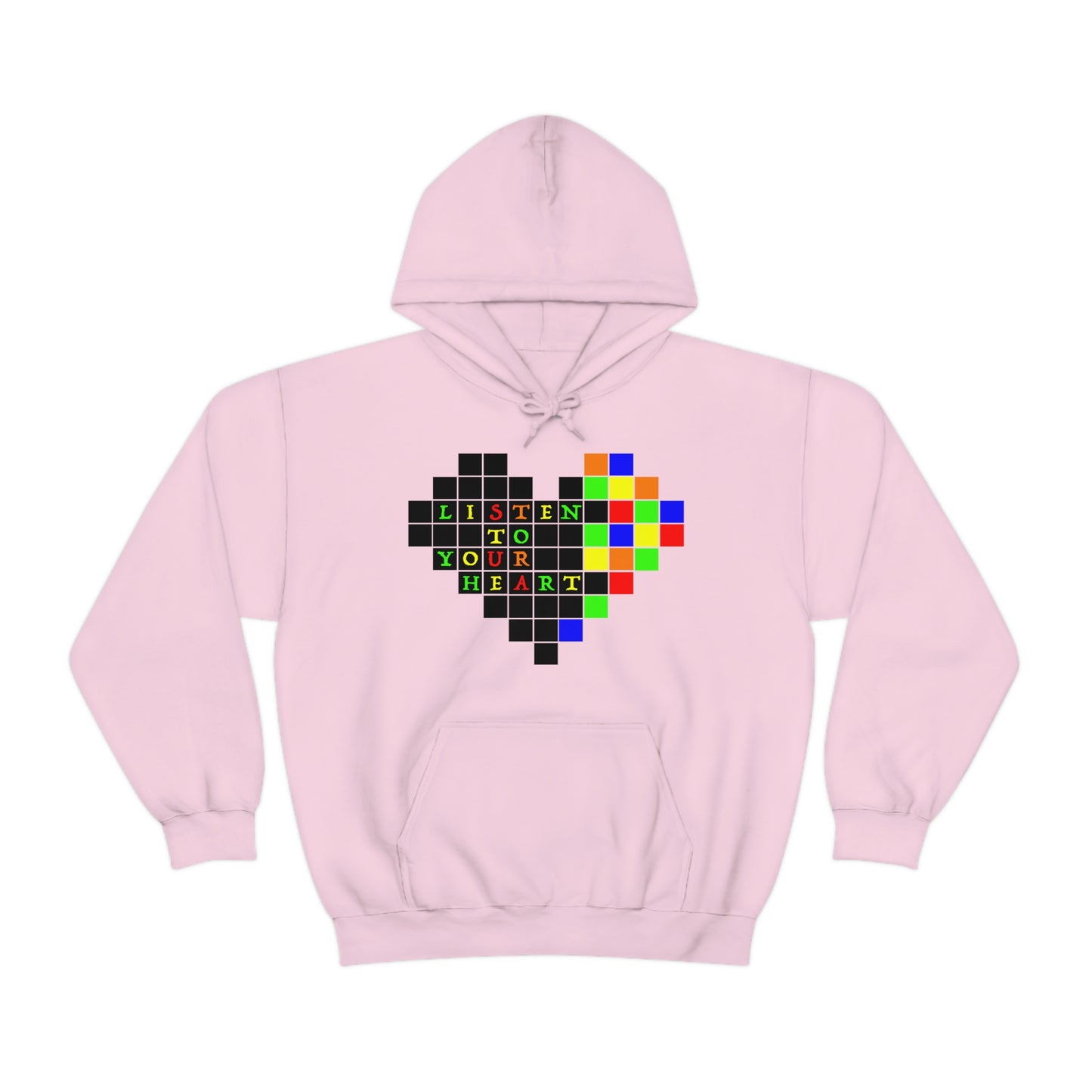 Unisex Heavy Blend™ Hooded Sweatshirt "Listen to your heart"