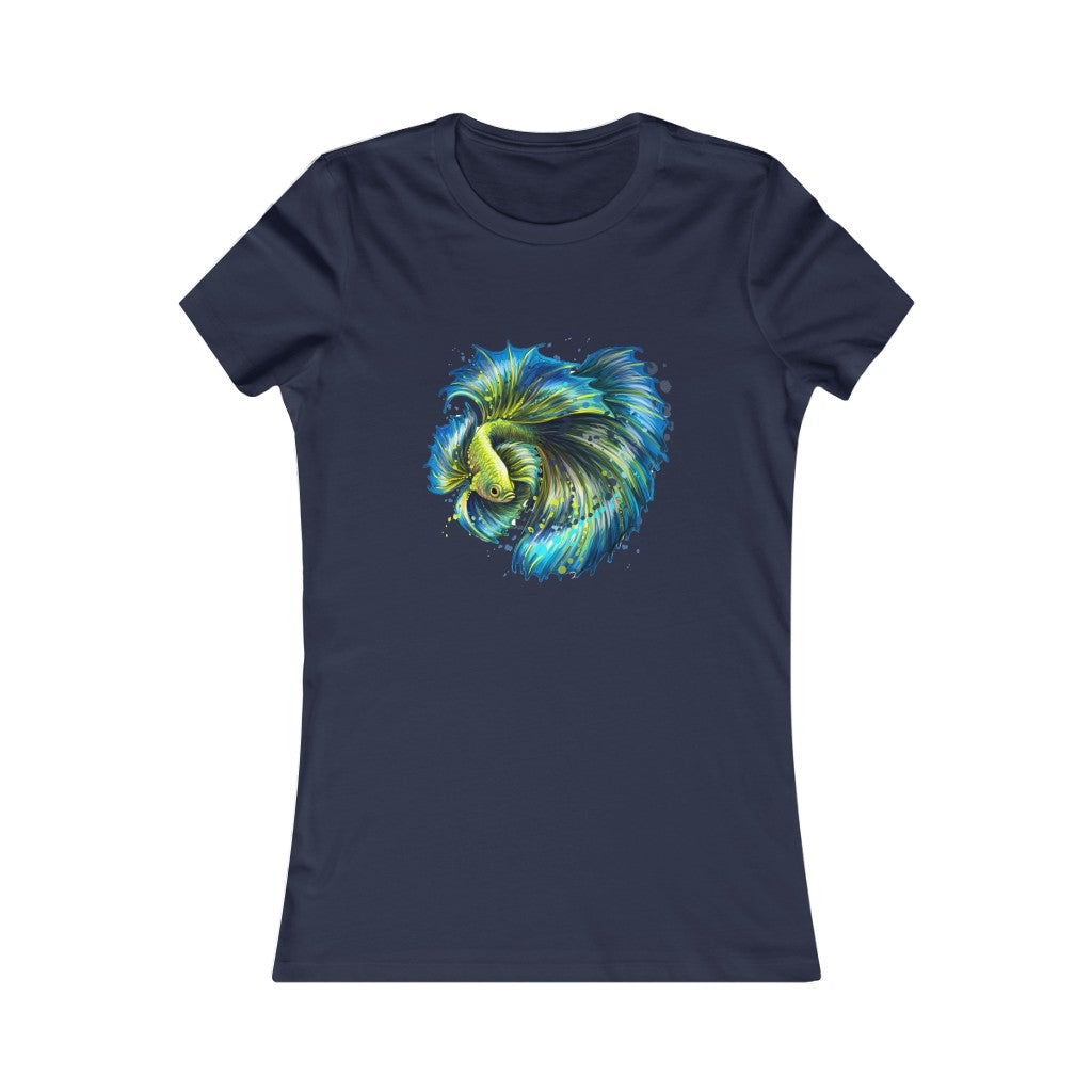 Women's Favorite Tee "Colorful tropical fish"