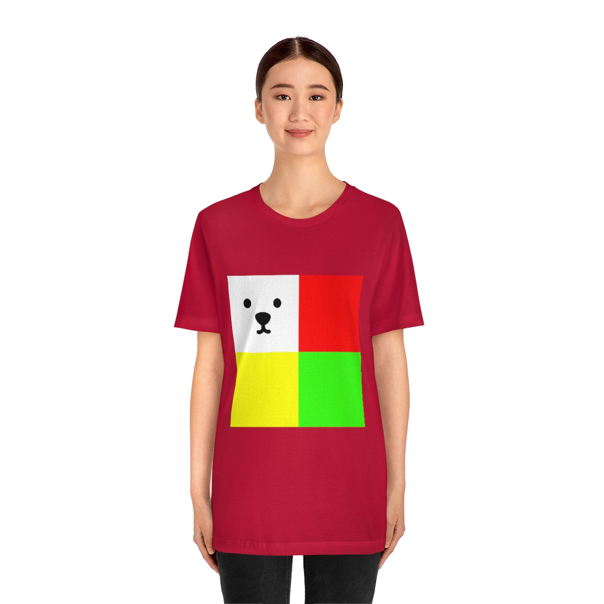 Unisex Jersey Short Sleeve Tee "CuBeArea big logo"