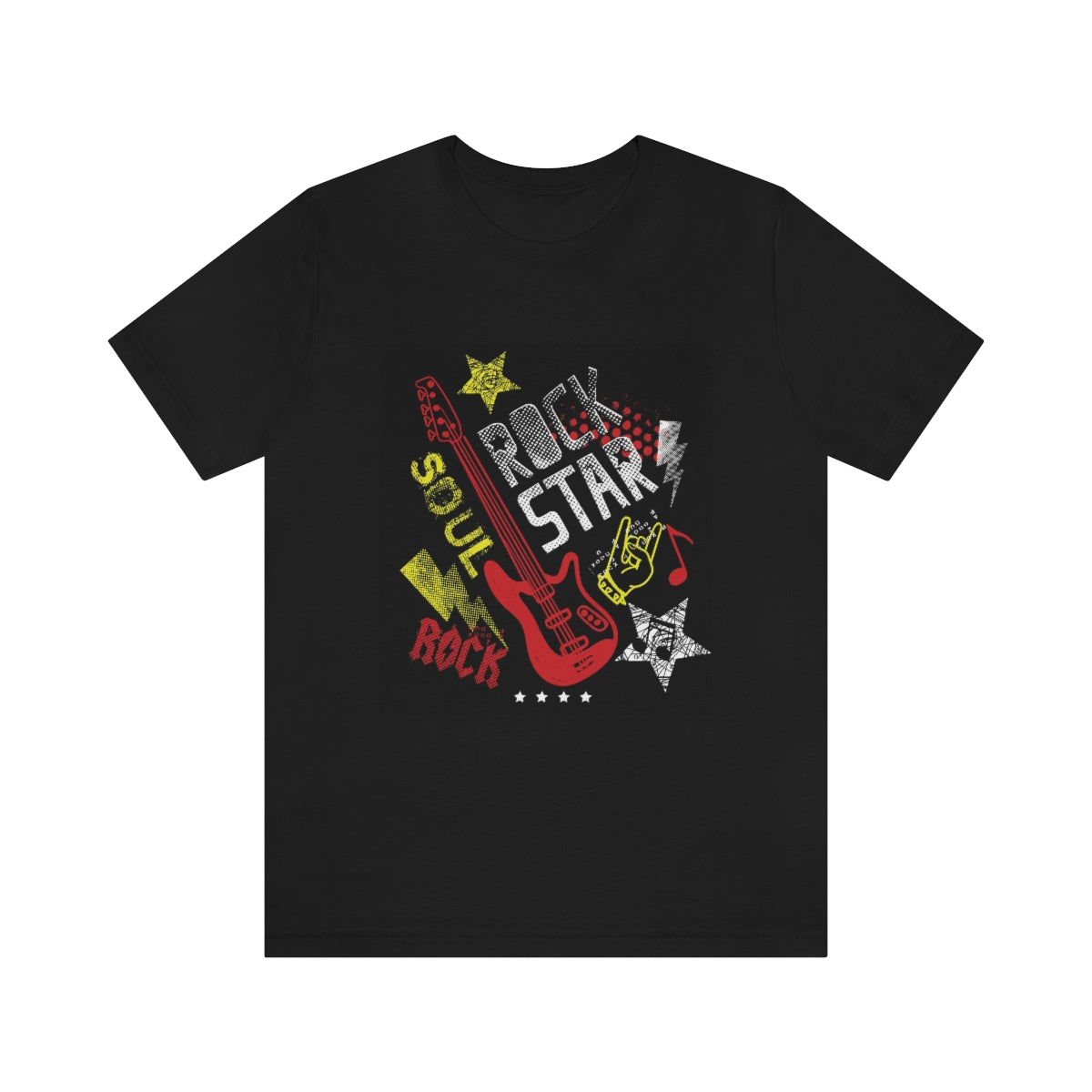 Unisex Jersey Short Sleeve Tee "Rock Star"