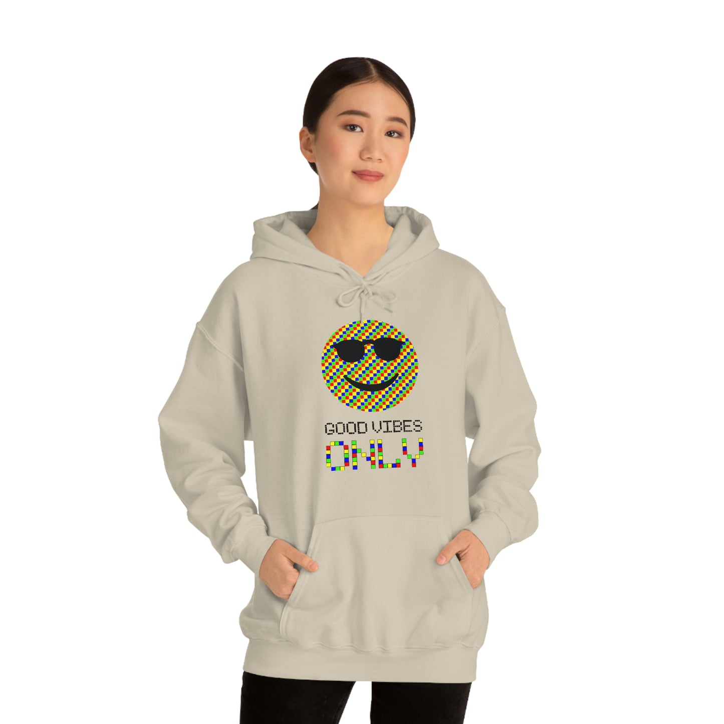 Unisex Heavy Blend™ Hooded Sweatshirt "Good vibes only"