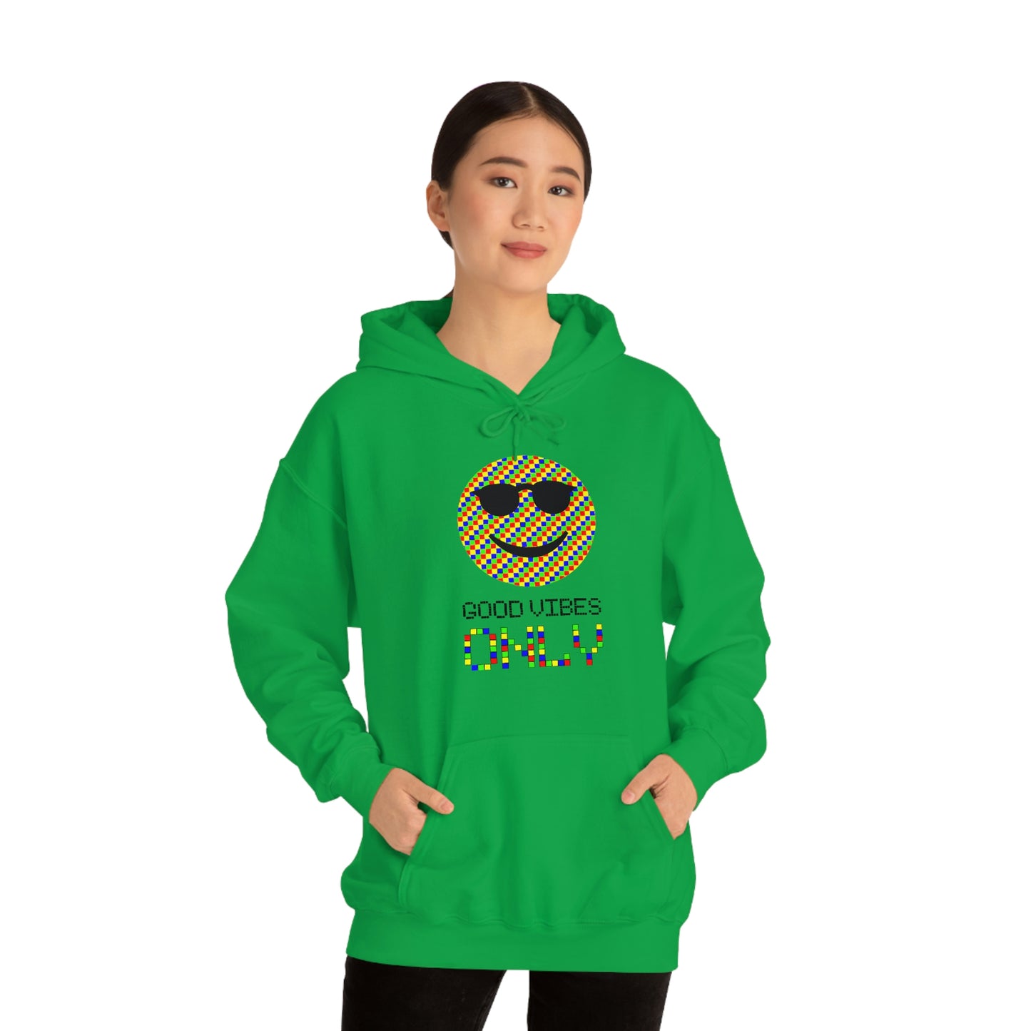 Unisex Heavy Blend™ Hooded Sweatshirt "Good vibes only"