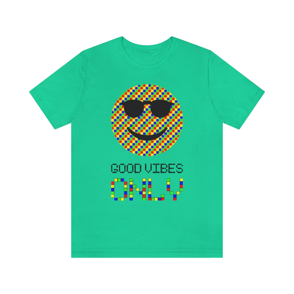 Unisex Jersey Short Sleeve Tee "Good vibes only"