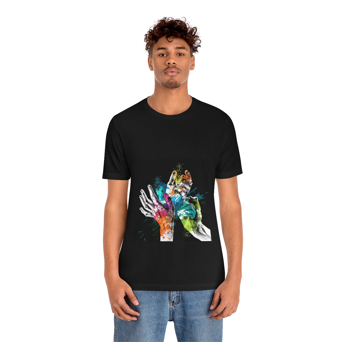 Unisex Jersey Short Sleeve Tee "Hands"