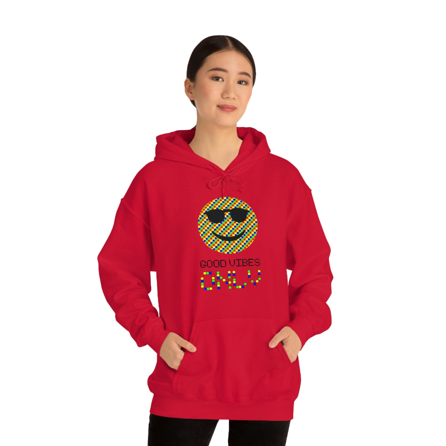 Unisex Heavy Blend™ Hooded Sweatshirt "Good vibes only"