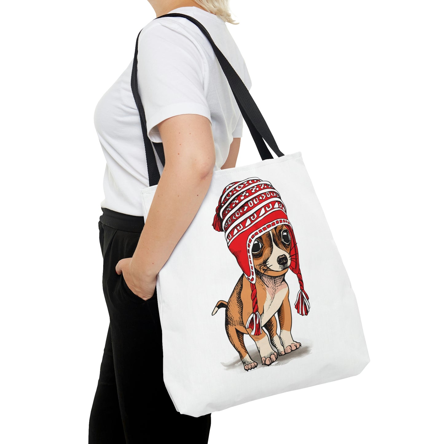 AOP Tote Bag "Puppy Chihuahua"