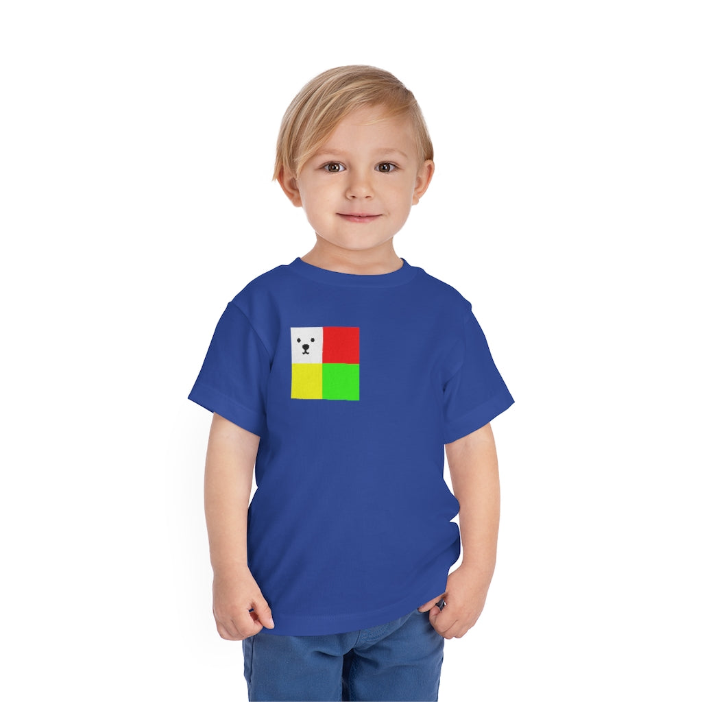 Kids Short Sleeve Tee "CuBeArea middle logo"
