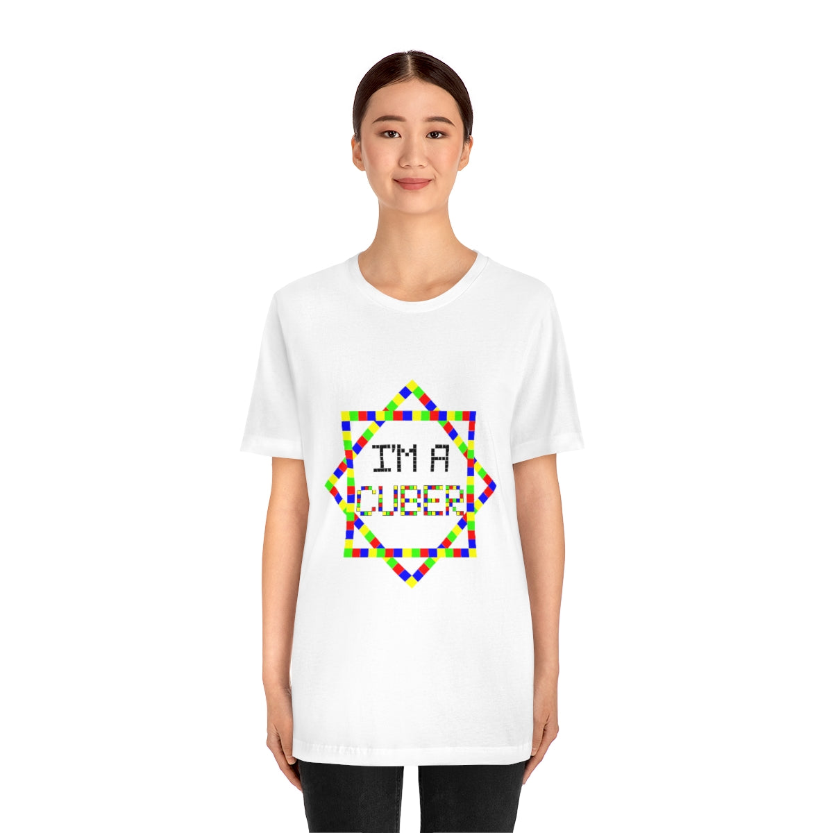 Unisex Jersey Short Sleeve Tee "I'm a cuber"